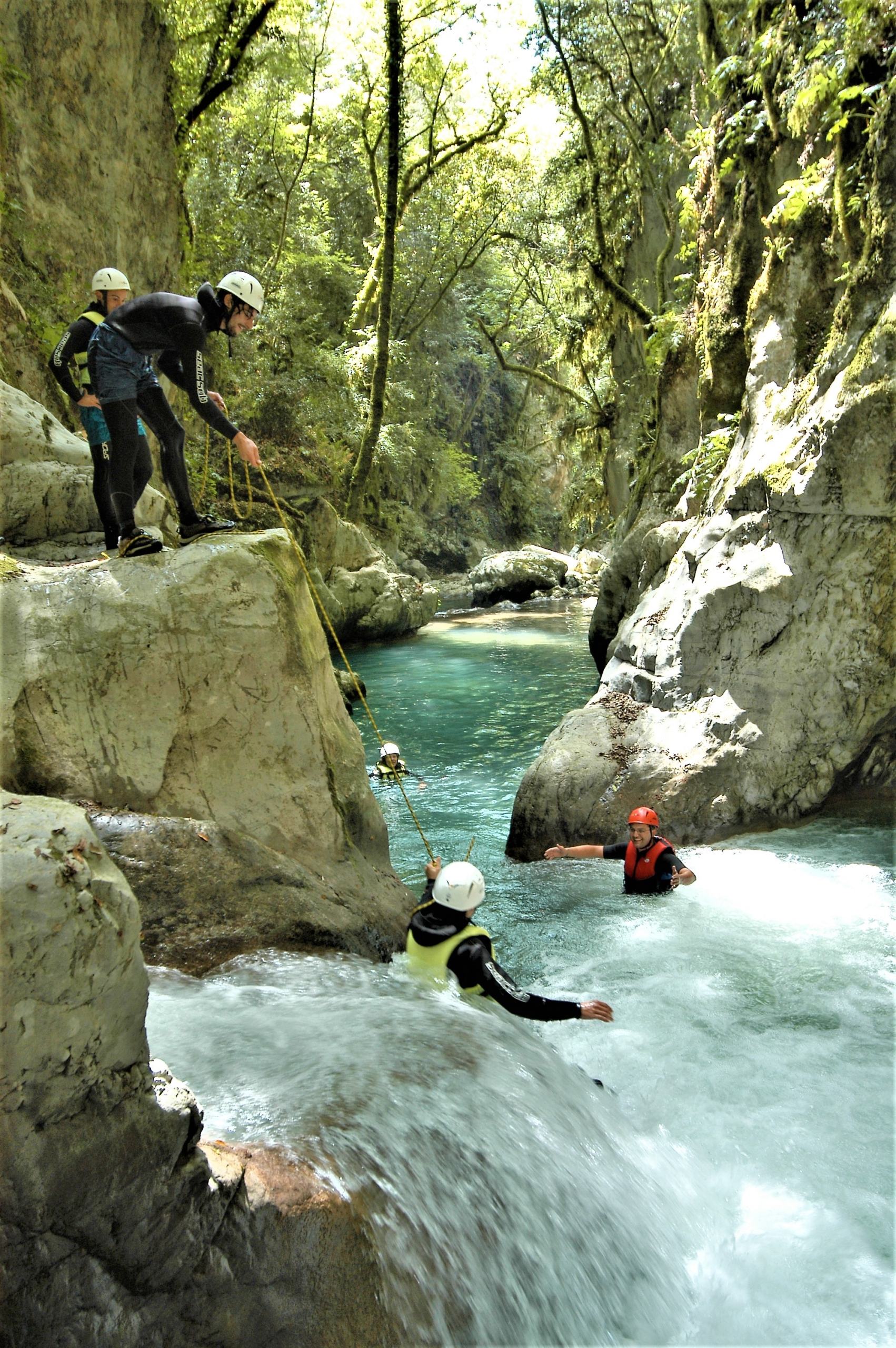 Torrentismo nel Parco Nazionale del Cilento